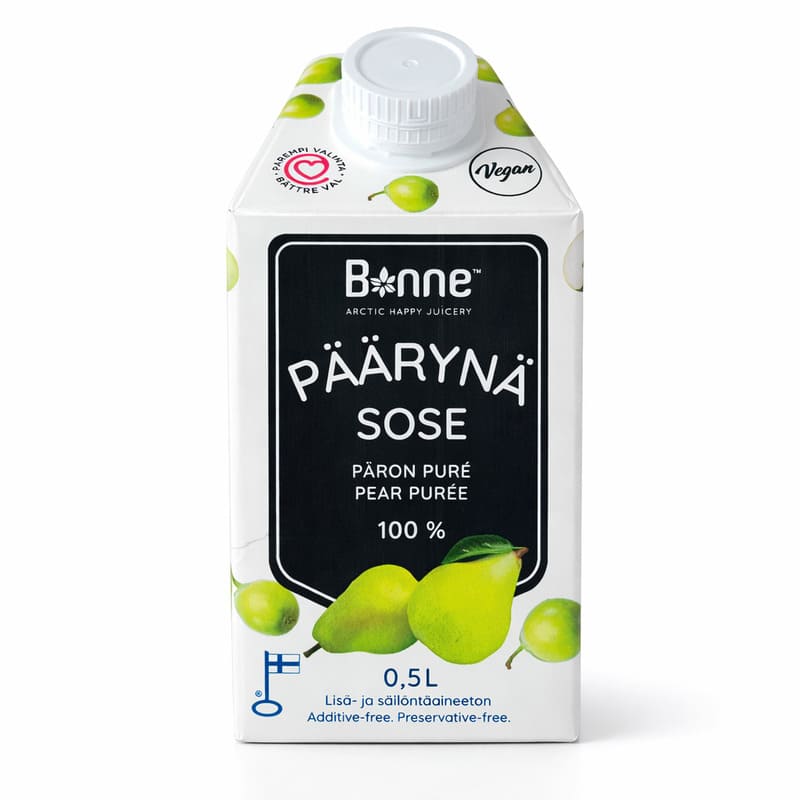 Ovocné pyré hruška 0,5 l Bonne